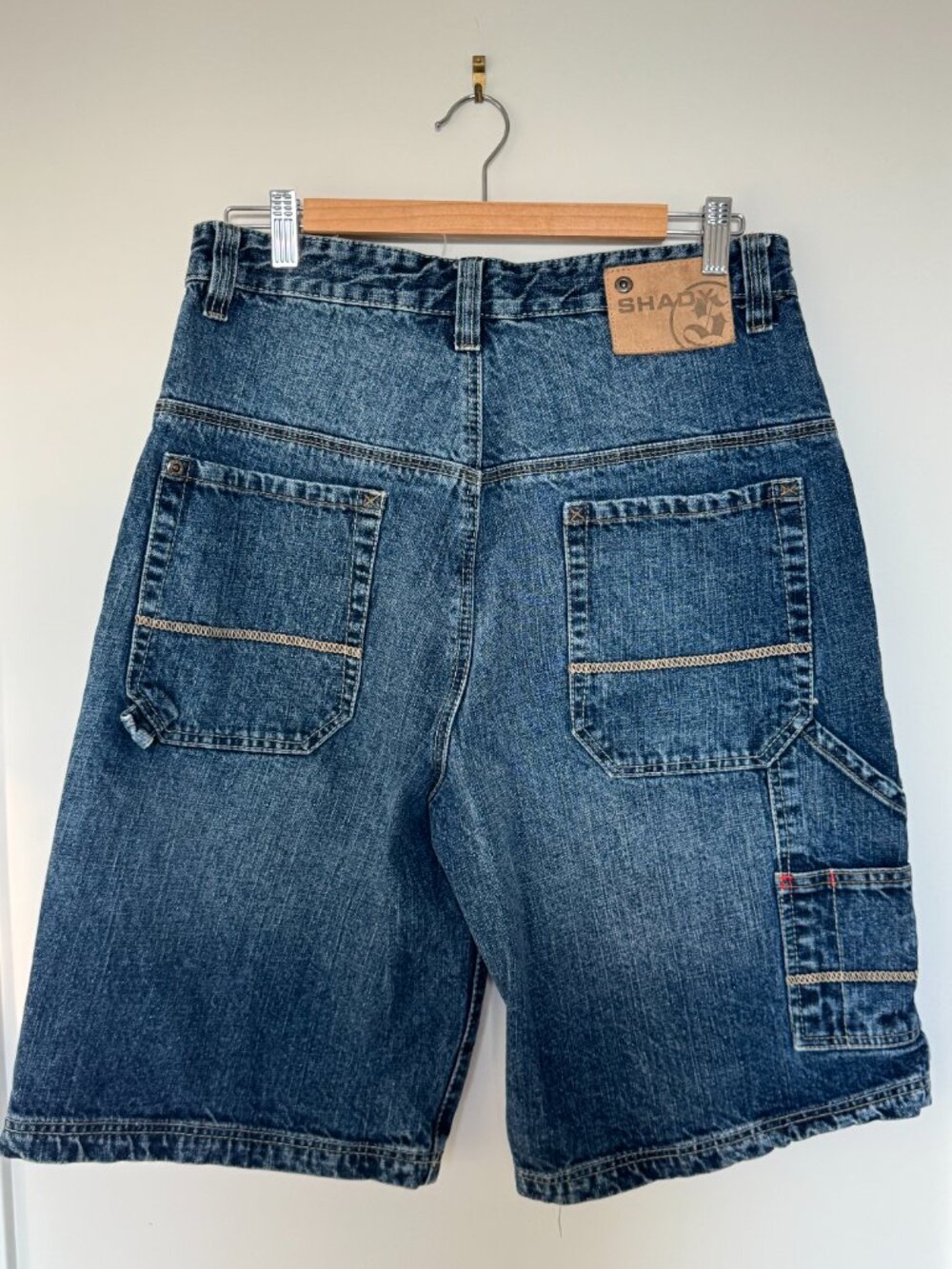 Shady Denim Shorts – Size 32 (Y2K Streetwear / Workwear Style)